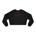 Felpa crop donna – Buon Natale Design 3