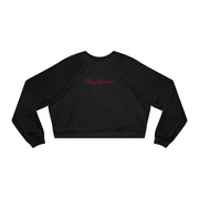 Felpa crop donna – Buon Natale Design 3