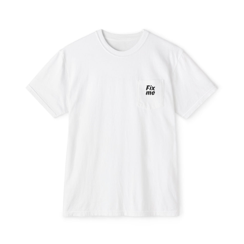 T-shirt uomo con taschino Aggiustami