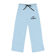 Pantaloni pigiama azzurri donna – Buon Natale