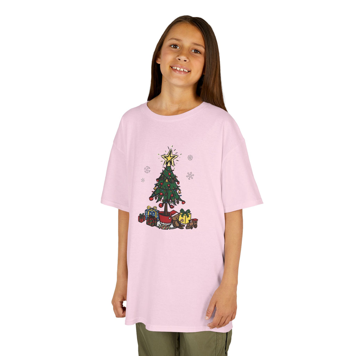 Maglietta natalizia per bambini Toyland Tree