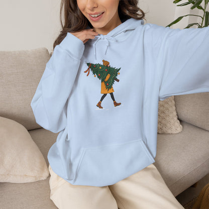 Felpa con cappuccio donna – Regali sotto l'Albero
