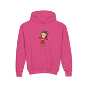Felpa con cappuccio Mini Elfo di Natale