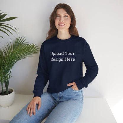 Felpa girocollo donna personalizzabile – Modello B