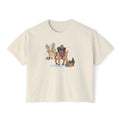 T-shirt Boxy Festive Courier