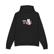Felpa con cappuccio donna «Use It»
