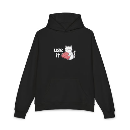 Felpa con cappuccio donna «Use It»