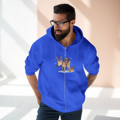 Felpa con cappuccio Festive Courier