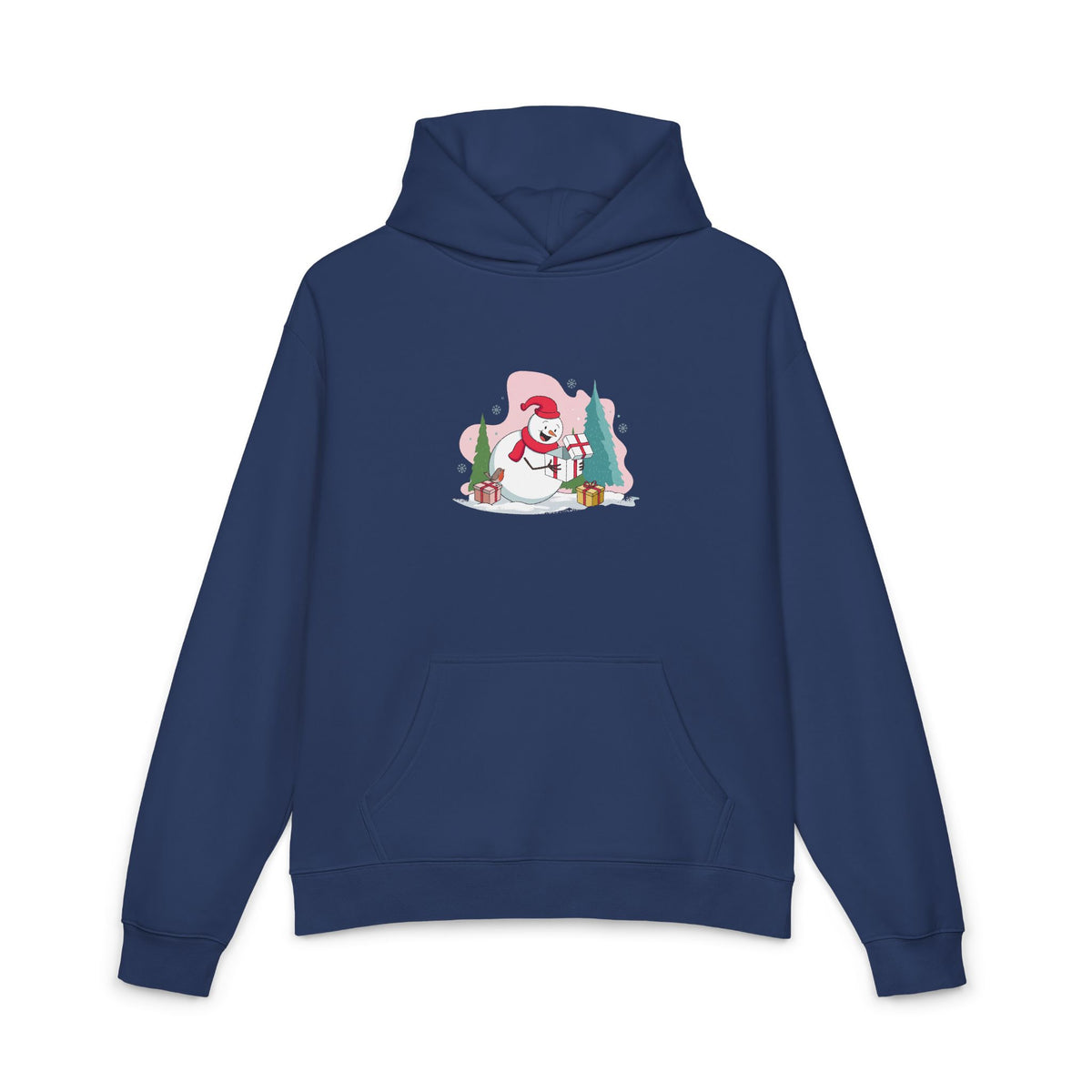 Felpa con cappuccio Snowman's Surprise Relaxed