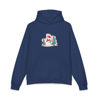 Felpa con cappuccio Snowman's Surprise Relaxed