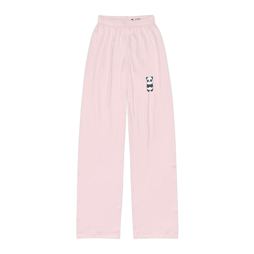 Pantaloni comfort rosa bambini «Panda»
