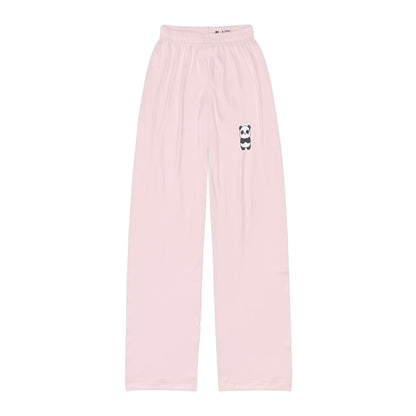Pantaloni comfort rosa bambini «Panda»