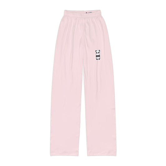 Pantaloni comfort rosa bambini «Panda»