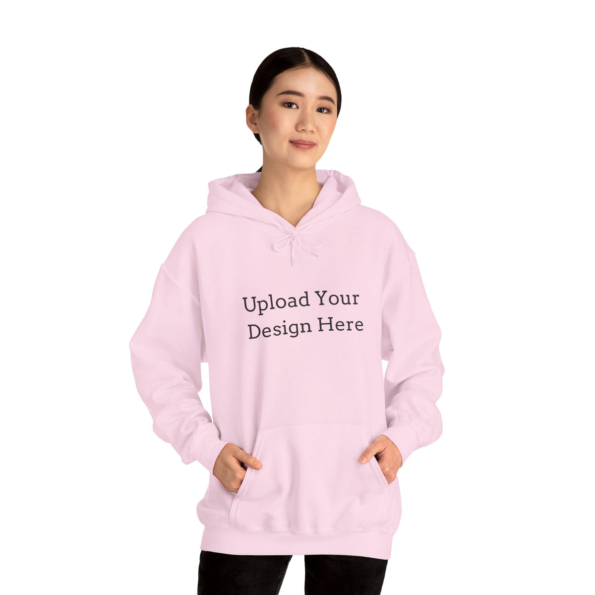Felpa con cappuccio donna personalizzabile – Modello A