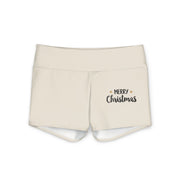 Pantaloncini yoga beige donna – Buon Natale