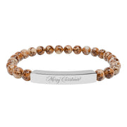 Bracciale a 3 barre Buon Natale