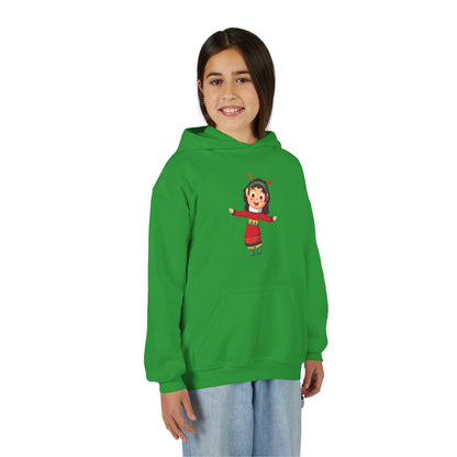 Felpa con cappuccio Mini Elfo di Natale
