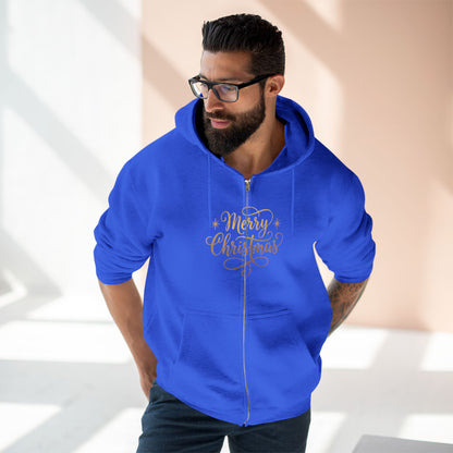 Felpa con zip Merry Christmas 2