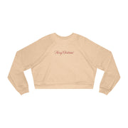 Felpa crop donna – Buon Natale Design 3
