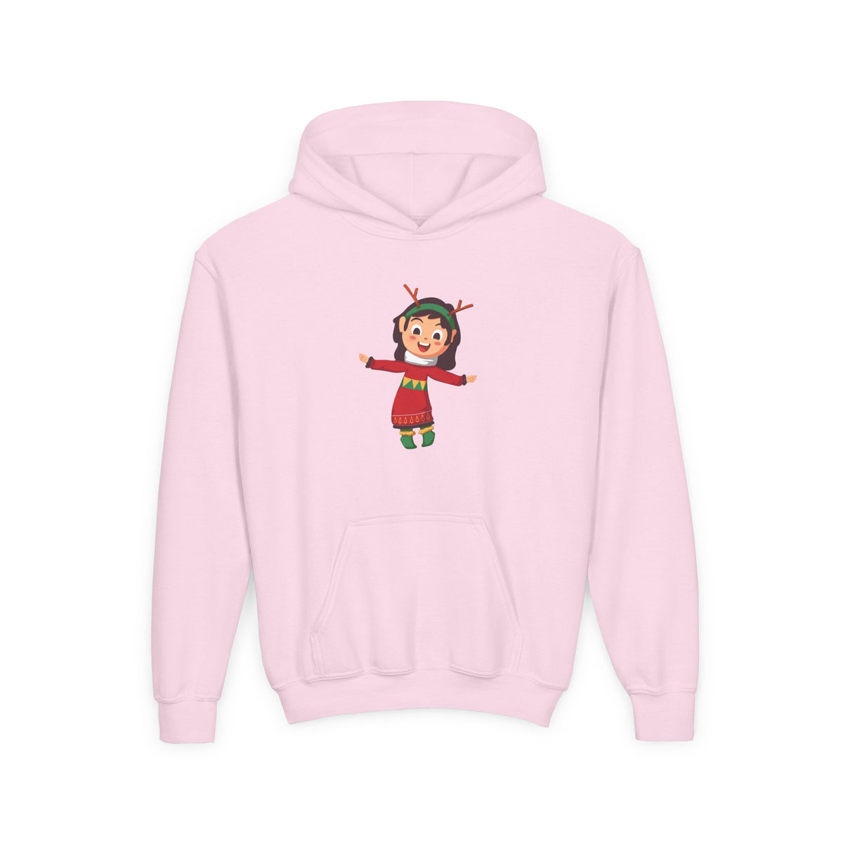 Felpa con cappuccio Mini Elfo di Natale