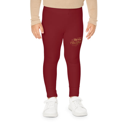Buon Natale 2 Leggings color marrone per bambini
