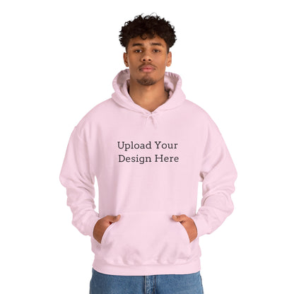 Felpa con cappuccio uomo personalizzabile – Modello A