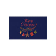 Tappeto da esterno – Natale Doodle