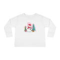 T-shirt a maniche lunghe per bambini "Snowman's Surprise"