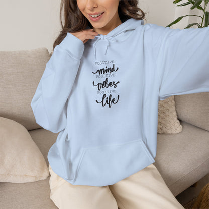 Felpa con cappuccio donna «Positive Flow»
