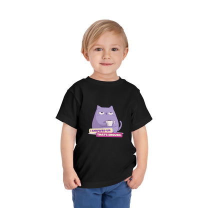 T-shirt bimbi piccoli «I Showed Up»