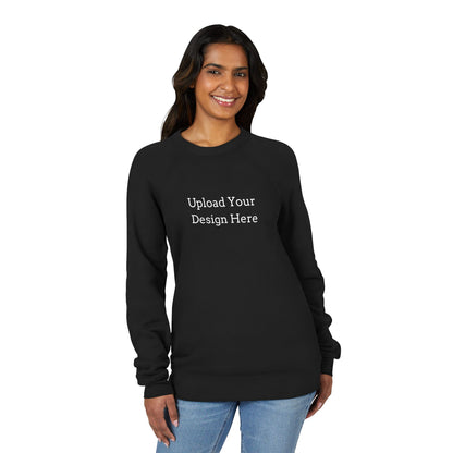 Felpa raglan donna personalizzabile – Modello B