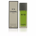 Chanel N° 19 Eau de Toilette donna, fragranza floreale e legnosa con note verdi, fiori bianchi e un carattere raffinato.