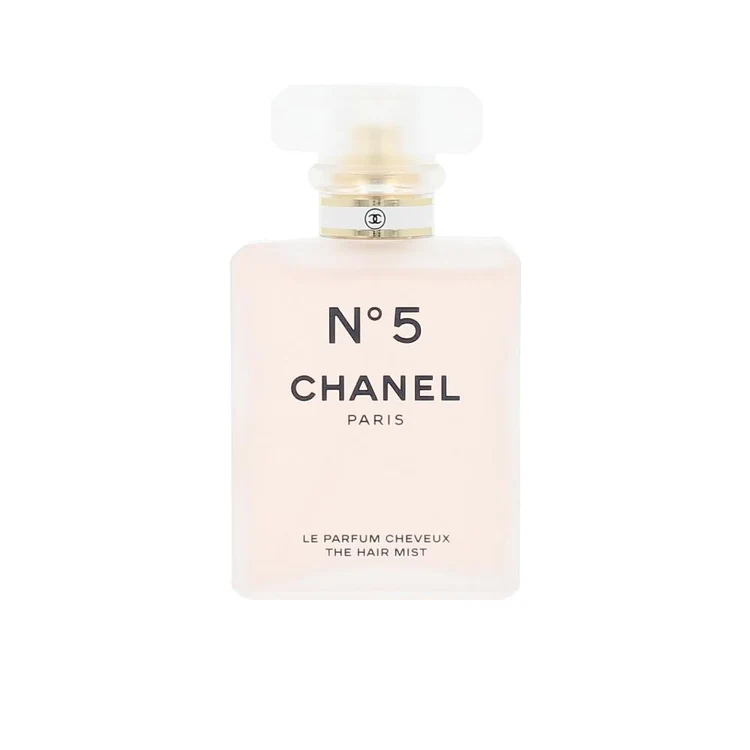 Chanel N°5 Hair Perfume donna, delicata fragranza floreale per capelli con gelsomino e rosa centifolia.