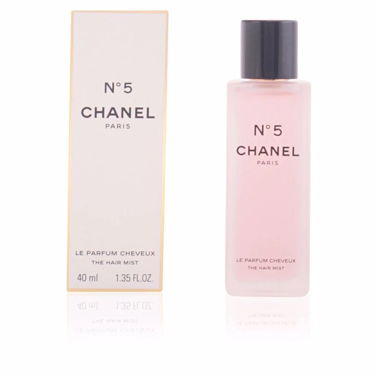 Chanel N°5 Hair Perfume donna, delicata fragranza floreale per capelli con gelsomino e rosa centifolia.