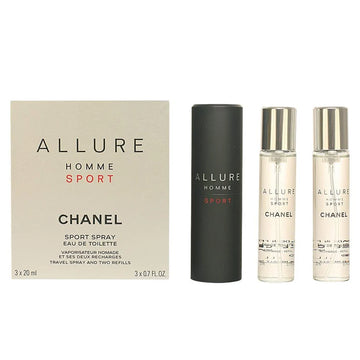Chanel Allure Homme Eau de Parfum uomo, fragranza legnosa e speziata con mandarino, pepe, neroli, fava tonka e muschio.