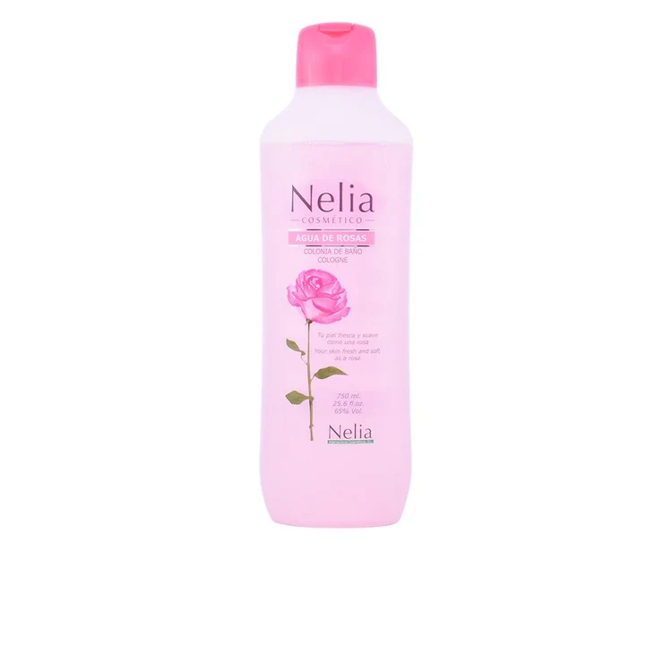 Nelia Agua De Rosas Eau de Cologne donna, fragranza floreale fresca con estratto di Rosa Damascena e delicato profumo di rosa.