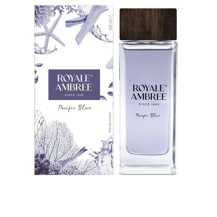 Royale Ambree Eau de Cologne vegan unisex, fragranza fresca acquatica e legnosa con pompelmo, menta, zenzero, sandalo e muschio.