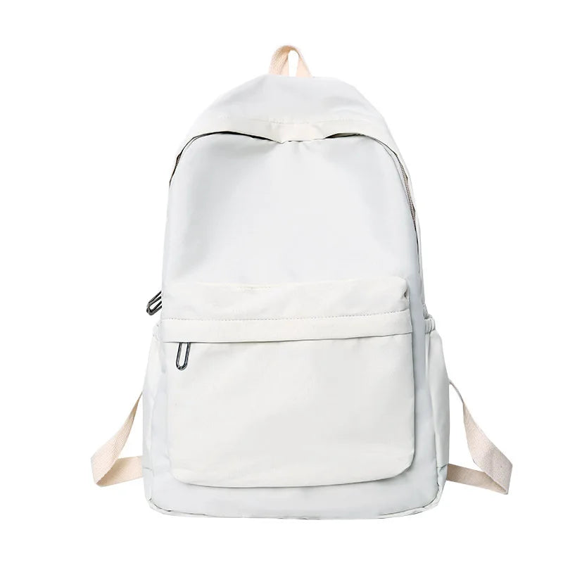 Zaino scuola personalizzato con nome ricamato in nylon – Modello B