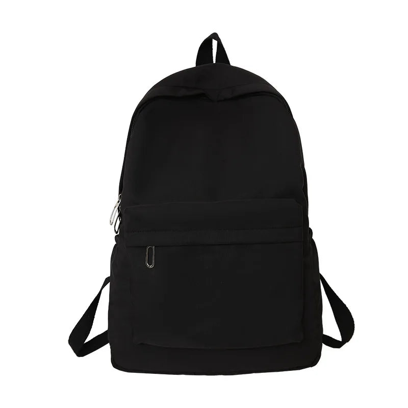 Zaino scuola personalizzato con nome ricamato in nylon – Modello B