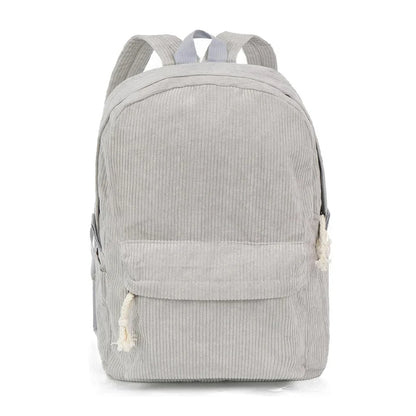 Zaino scuola bambini personalizzato con nome in velluto