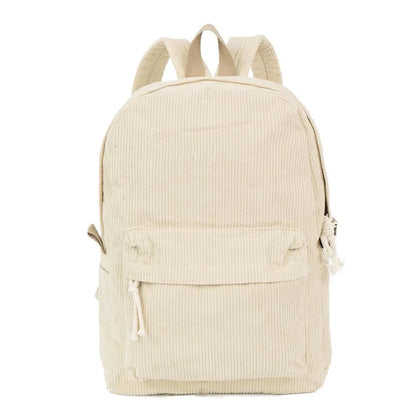 Zaino scuola bambini personalizzato con nome in velluto