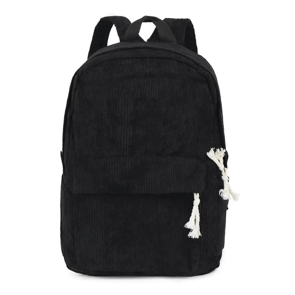 Zaino scuola bambini personalizzato con nome in velluto