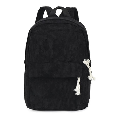 Zaino scuola bambini personalizzato con nome in velluto